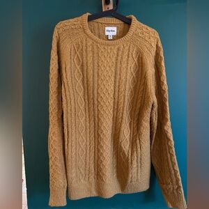 Rhythm. Men's Crewneck Sweater - Brown